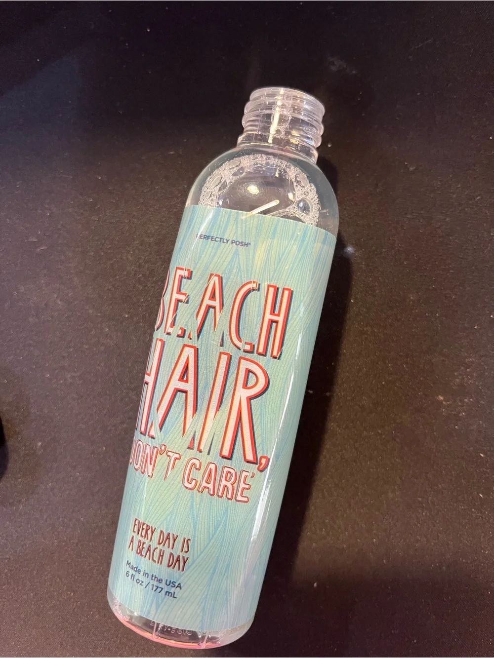NEW Perfectly Posh Beach Hair, Don’t Care Sea Salt Spray 6 oz (Discontinued)